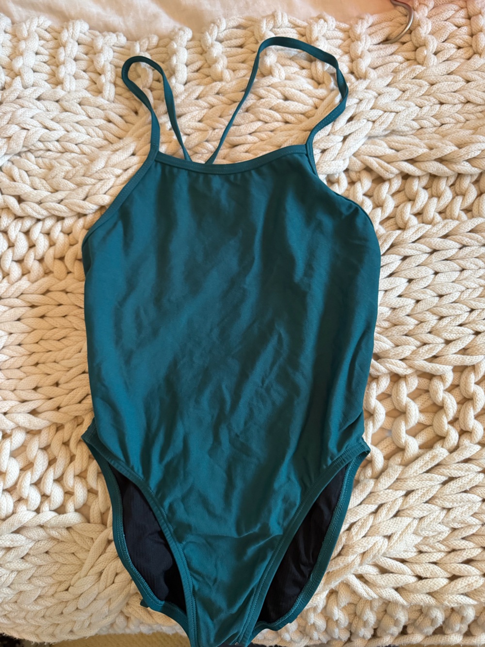 Jolyn Clothing Teal Green One-Piece Swimsuit